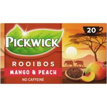Pickwick Rooibos Tea Mango & Peach (20 stuks)