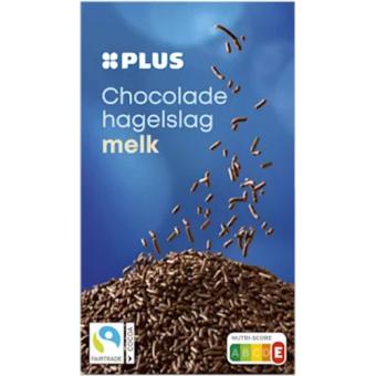 Plus Chocolade Hagelslag Melk Fair Trade (400 gr.)
