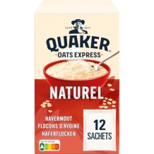 Quaker Oats Express Havermout Portiepacks (12 sachets)