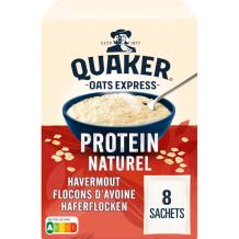 Quaker Oats Express Protein Naturel Havermout Portiepacks
