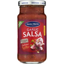 Santa Maria Tex Mex Garlic Salsa Medium (230 gr.)