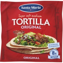 Santa Maria Tex Mex Original Soft Tortilla Medium Size