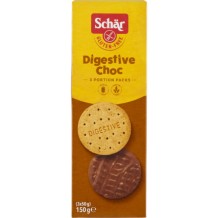 Schär Digestive Choc Koekjes Glutenvrij (150 gr.)