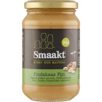 Smaakt Biologische Pindakaas Fijn