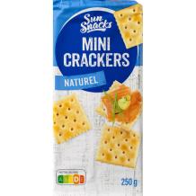 Sun Snacks Mini Crackers Naturel (250 gr.)