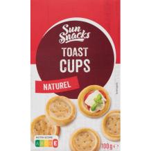 Sun Snacks Toast Cups (100 gr.)