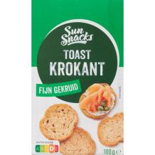 Sun Snacks Toast Krokant Fijn Gekruid (100 gr.)