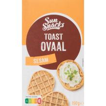 Sun Snacks Toast Ovaal Sesam (150 gr.)