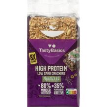 TastyBasics Low Carb High Protein Cracker Maanzaad (200 gr.)
