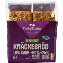 TastyBasics Low Carb High Protein Knackebrod Pompoenpit (160 gr.)