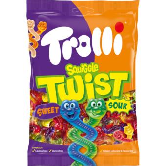 Trolli Squiggle Twist Snoep Wormen (175 gr.)
