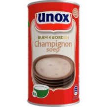 Unox Geconcentreerde Champignon Blik 515 ml.