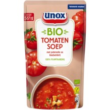 Unox Soep in Zak Biologische Tomatensoep