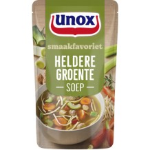 Unox Soep in Zak Heldere Groentesoep