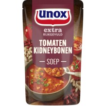 Unox soep tomaten en kidneybonen