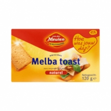van der meulen melba toast naturel