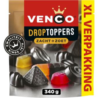 Venco droptoppers zacht en zoet XL