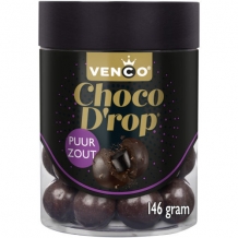 Venco chocolade drop puur zout