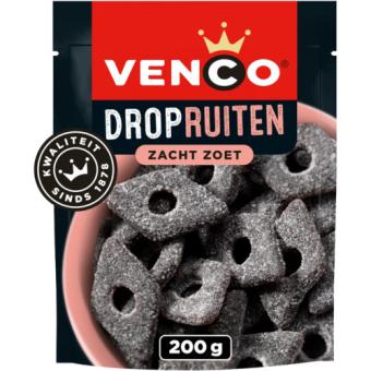 Venco Drop Ruiten Zacht Zoet (200 gr.)