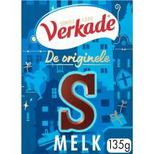 Verkade Chocoladeletter Melk "S"