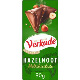 Verkade Specials Chocoladereep Melk Hazelnoot