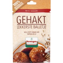 Verstegen Kruidenmix Gehakt Lekkerste Balletje