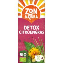 Zonnatura Detox Thee Ctroengras (20 stuks)