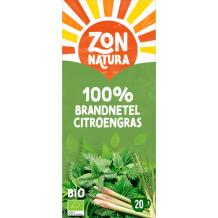 Zonnatura Biologische Brandnetelthee Citroengras (32 gr.)