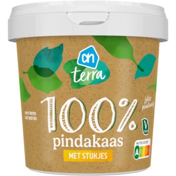 AH 100% Pindakaas met Stukjes (1 kilo)