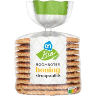 AH Biologische Stroopwafels Honing