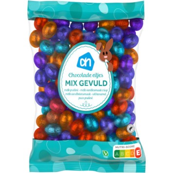 AH Chocolade Eitjes Mix Gevuld