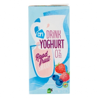 AH yoghurtdrink rood fruit