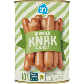 AH Runder Knakworst (400 gr.)