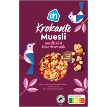 AH Krokante Muesli Aardbei & Kwark Smaak