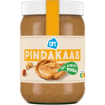 AH Pindakaas met Stukjes Pinda (600 gr.)