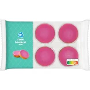 AH Roze Koeken Mini 6 stuks