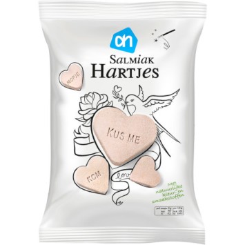 AH Salmiak Hartjes (300 gr.)