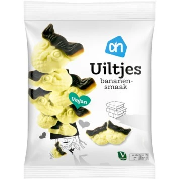 AH Uiltjes met Bananen Smaak (300 gr.)