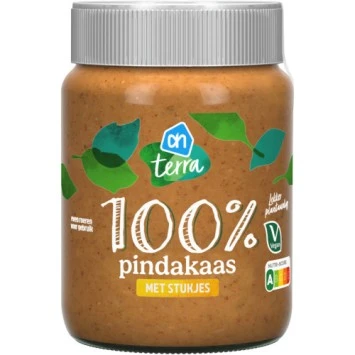 AH 100% Pindakaas met Stukjes