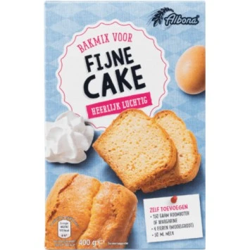 bakmix voor fijne cake