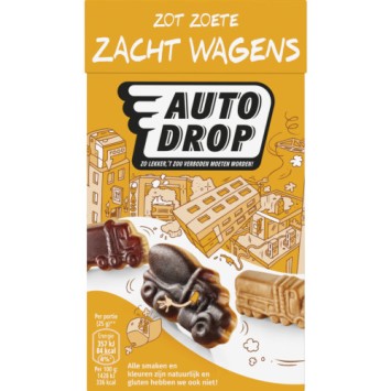 Autodrop zot zoete zachtwagens