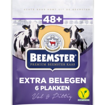 Beemster 48+ Extra Belegen Kaas Plakken