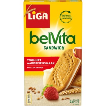 Belvita Sandwich Melk Aardbei