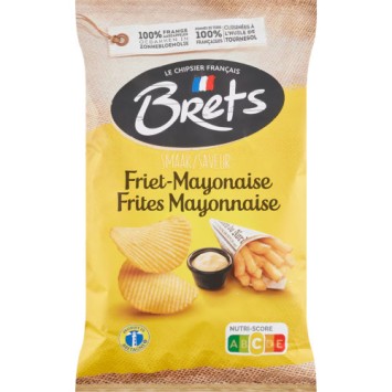 Brets Chips Friet Mayonaise (125 gr.)