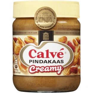 Calvé peanut butter creamy (350 gr.)