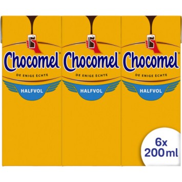 Chocomel Semi Skimmed (6 x 200 ml.)