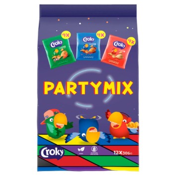 Croky Chips Party Mix (12 x 30 gr.)