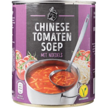 Hete ketel Chinese tomaten soep