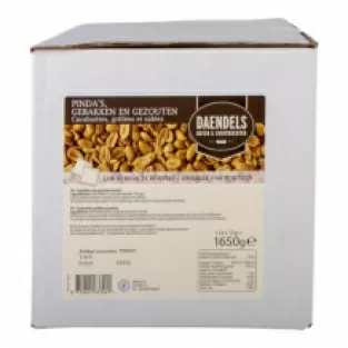 Daendels gezouten pinda's portie packs