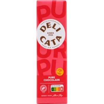Delicata Pure Chocolade Reep (100 gr.)